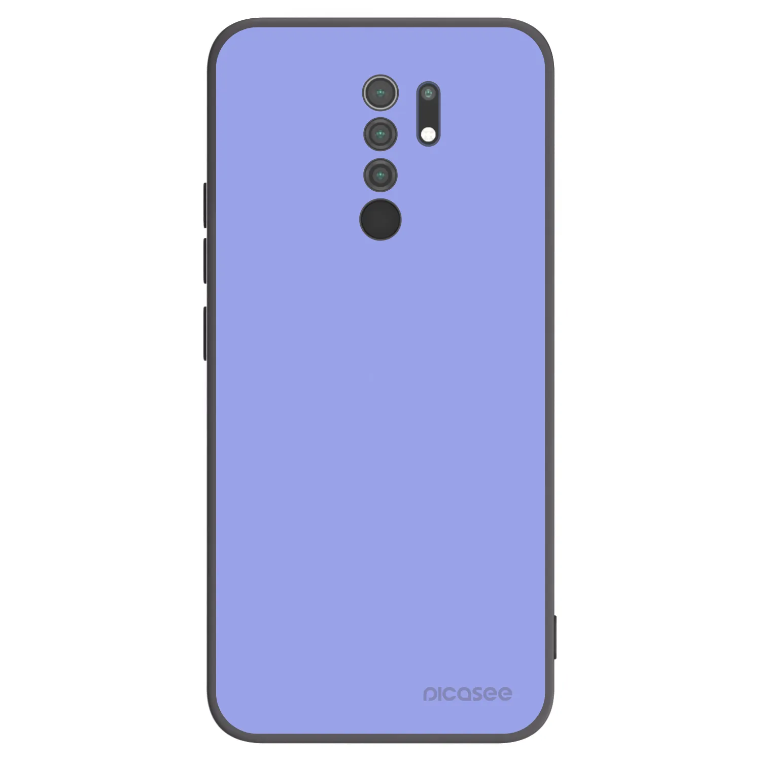 Picasee silikonowe czarne etui na Xiaomi Redmi 9 - Sky Whisper