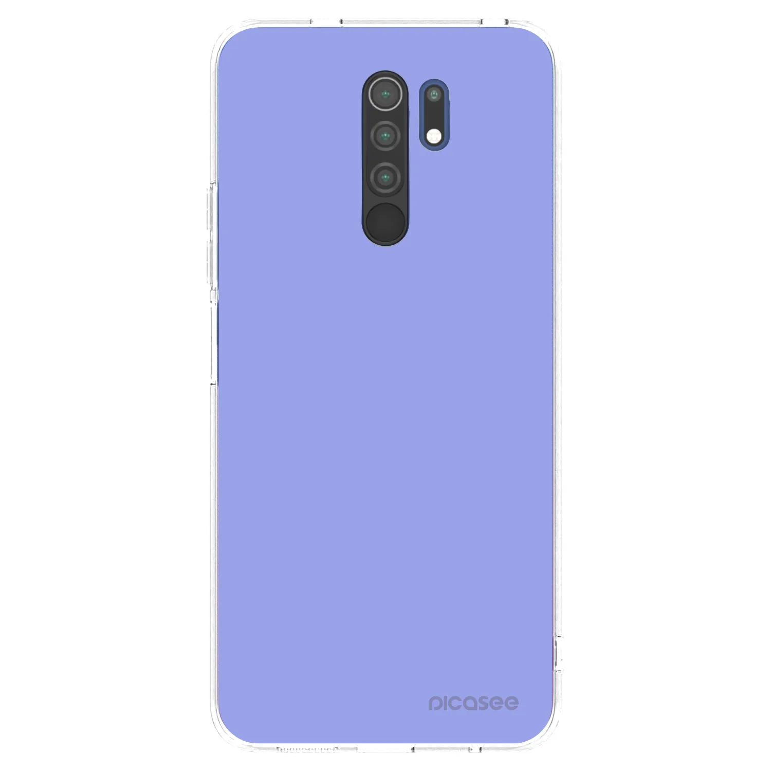 Picasee silikonowe przeźroczyste etui na Xiaomi Redmi 9 - Sky Whisper