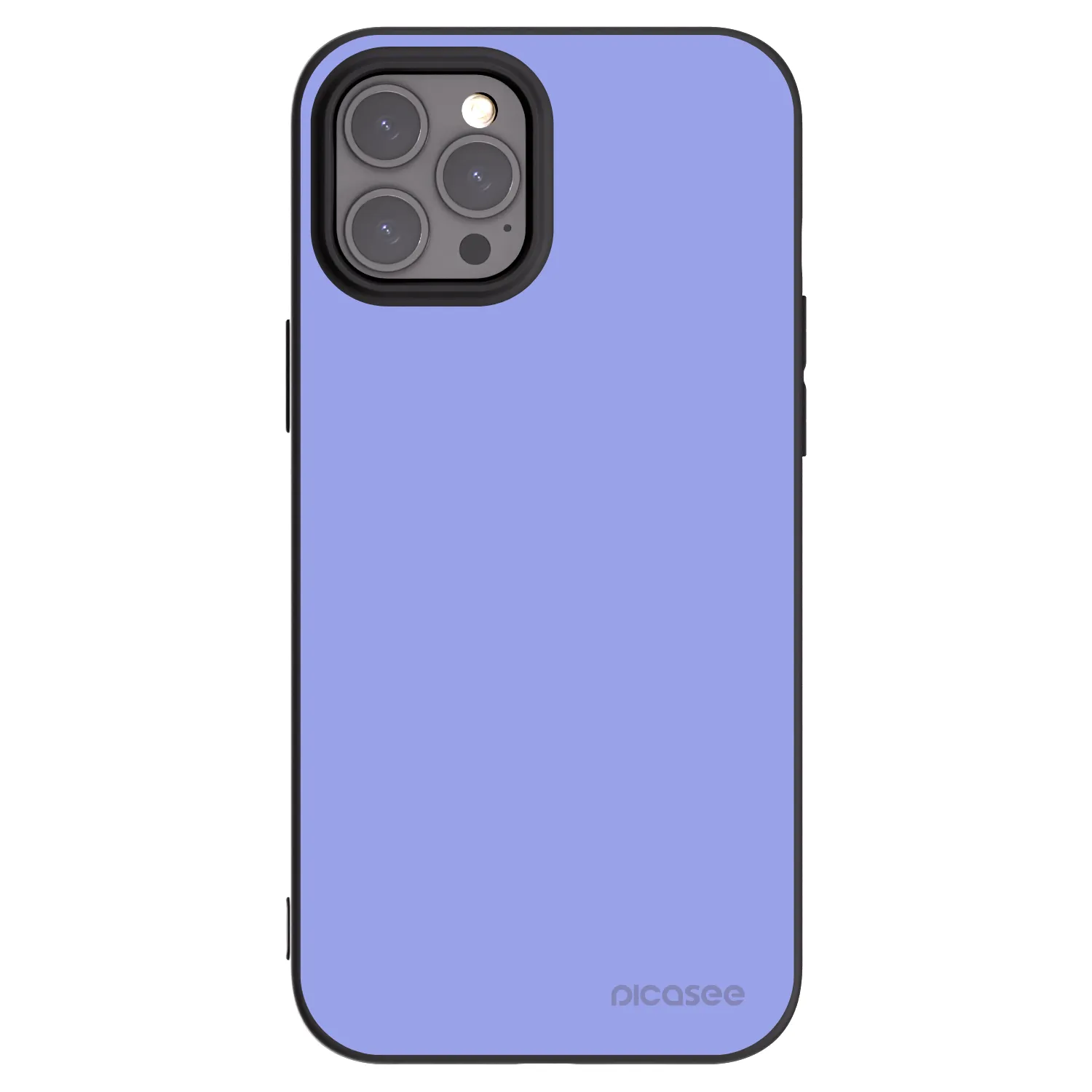 Picasee silikonowe czarne etui na Apple iPhone 12 Pro Max - Sky Whisper