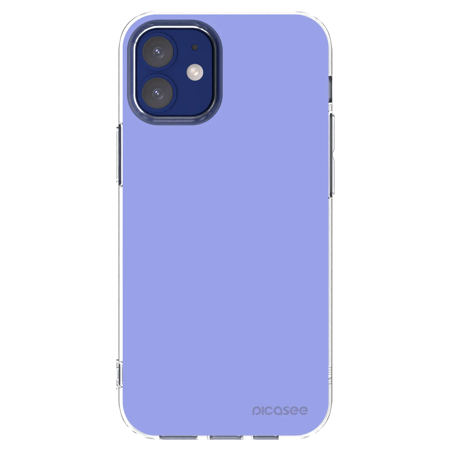 Picasee silikonowe przeźroczyste etui na Apple iPhone 12 mini - Sky Whisper
