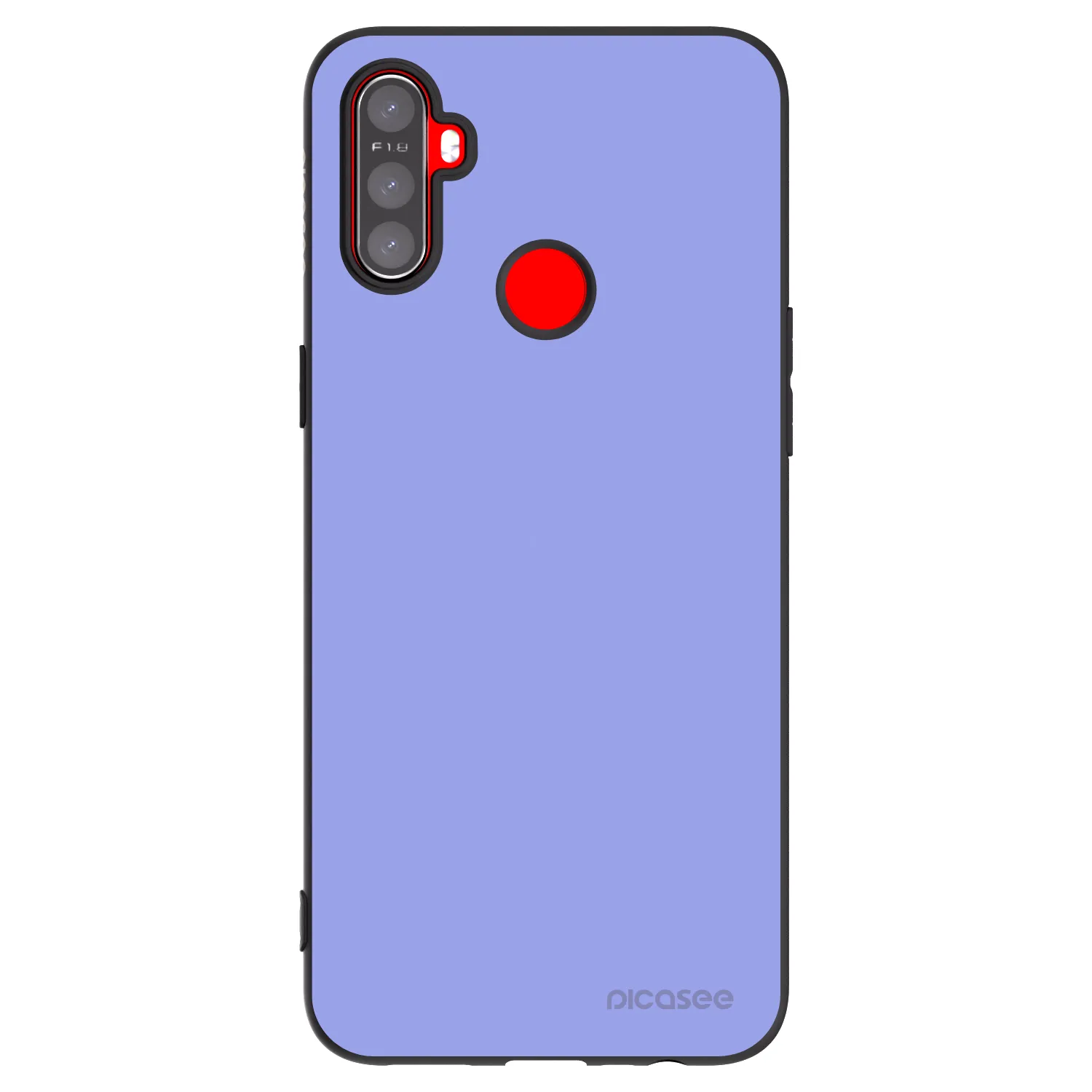 Picasee silikonowe czarne etui na Realme C3 - Sky Whisper