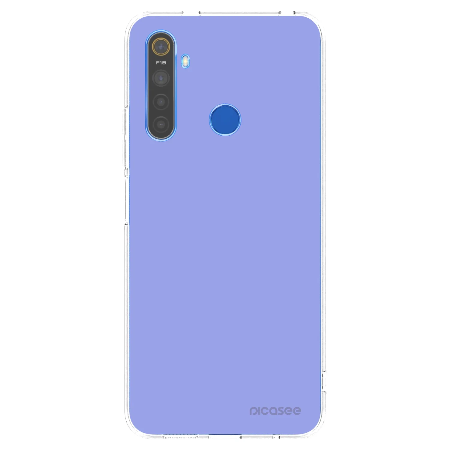 Picasee silikonowe przeźroczyste etui na Realme 5 - Sky Whisper