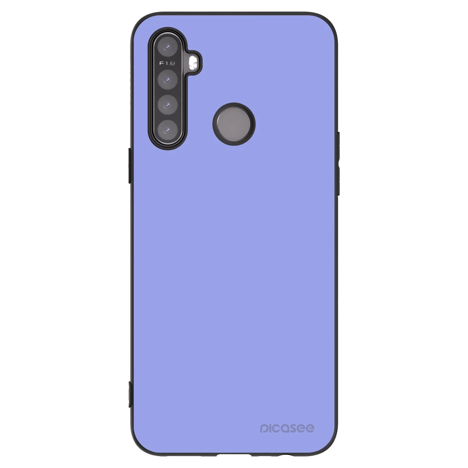 Picasee silikonowe czarne etui na Realme 5 - Sky Whisper