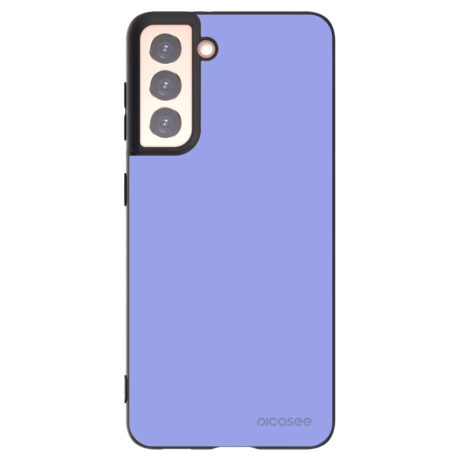 Picasee silikonowe czarne etui na Samsung Galaxy S21 5G G991B - Sky Whisper