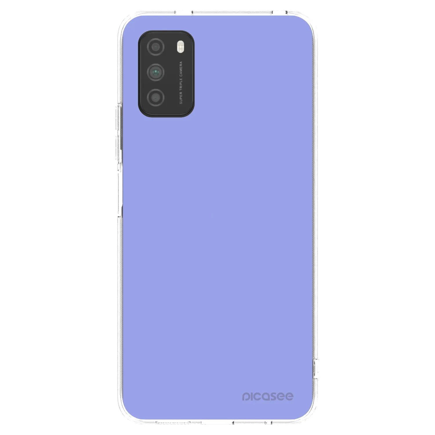 Picasee silikonowe przeźroczyste etui na Xiaomi Poco M3 - Sky Whisper