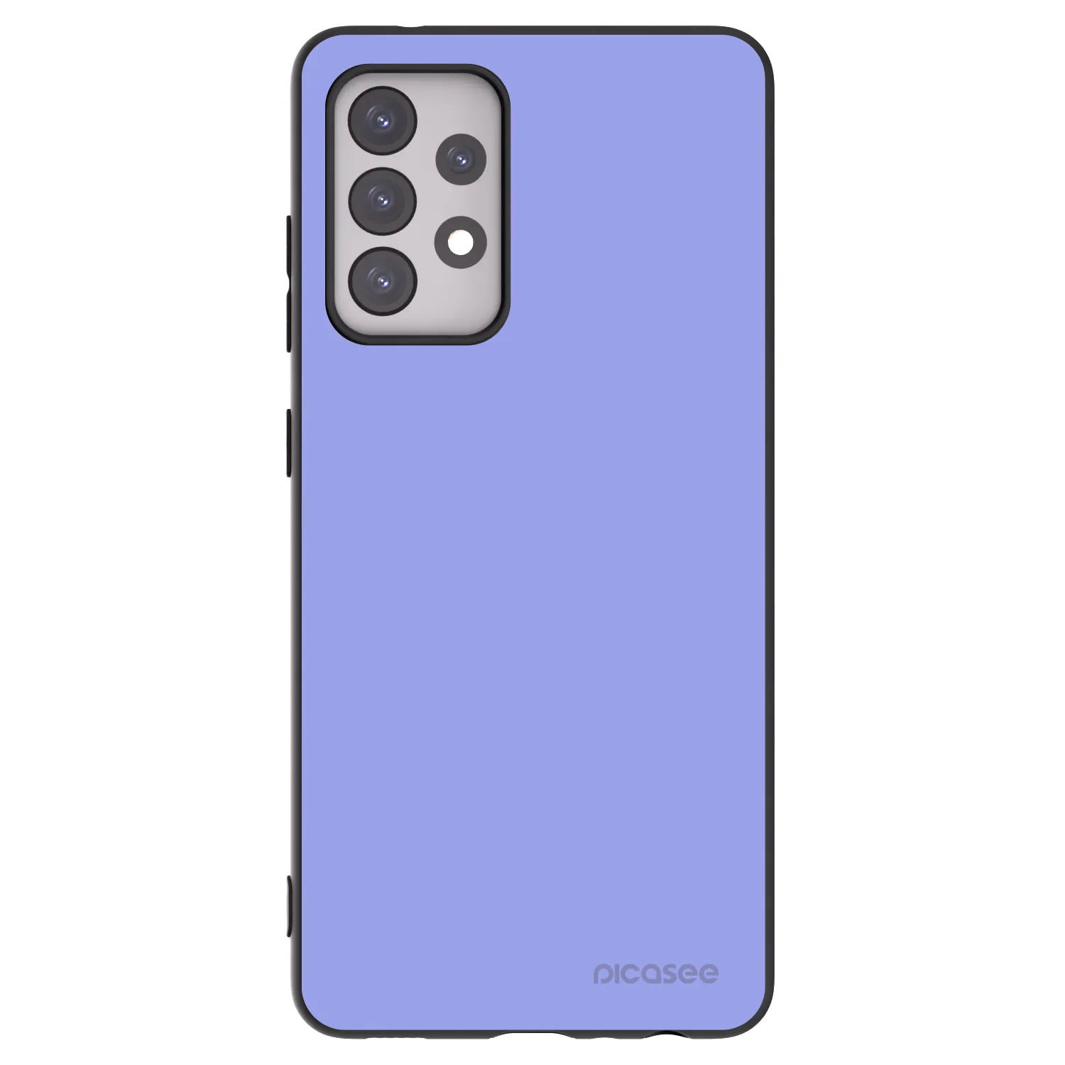 Picasee silikonowe czarne etui na Samsung Galaxy A52 5G A525F - Sky Whisper