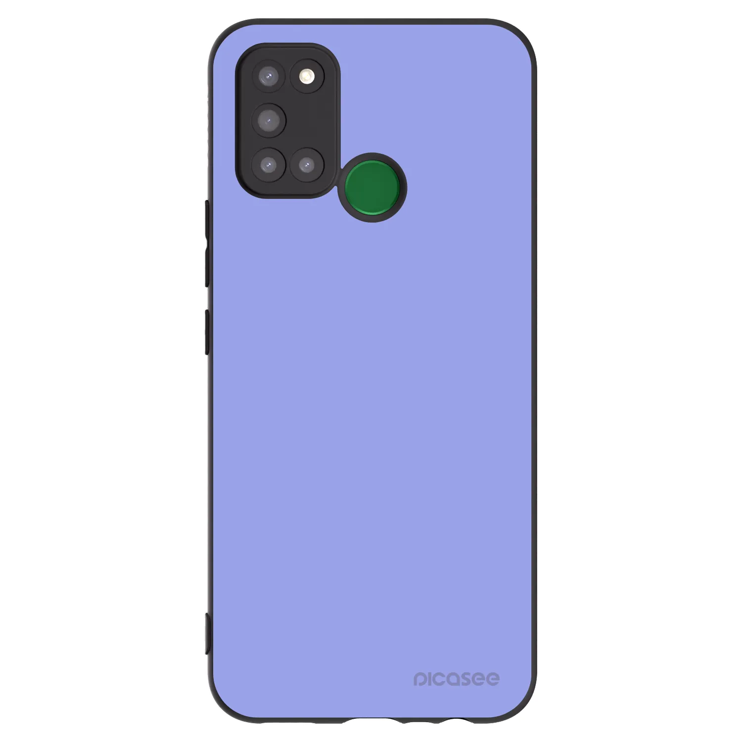 Picasee silikonowe czarne etui na Realme 7i - Sky Whisper