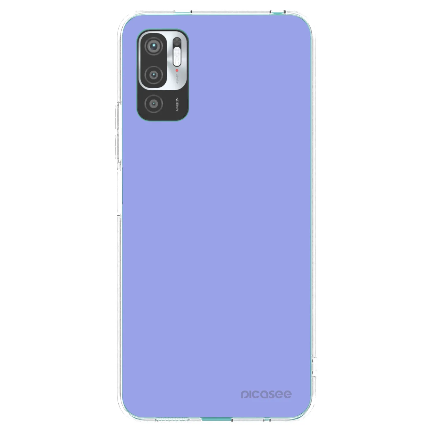 Picasee silikonowe przeźroczyste etui na Xiaomi Redmi Note 10 5G - Sky Whisper