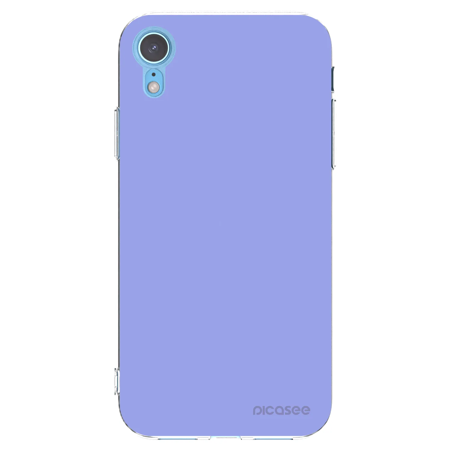 Picasee silikonowe przeźroczyste etui na Apple iPhone XR - Sky Whisper