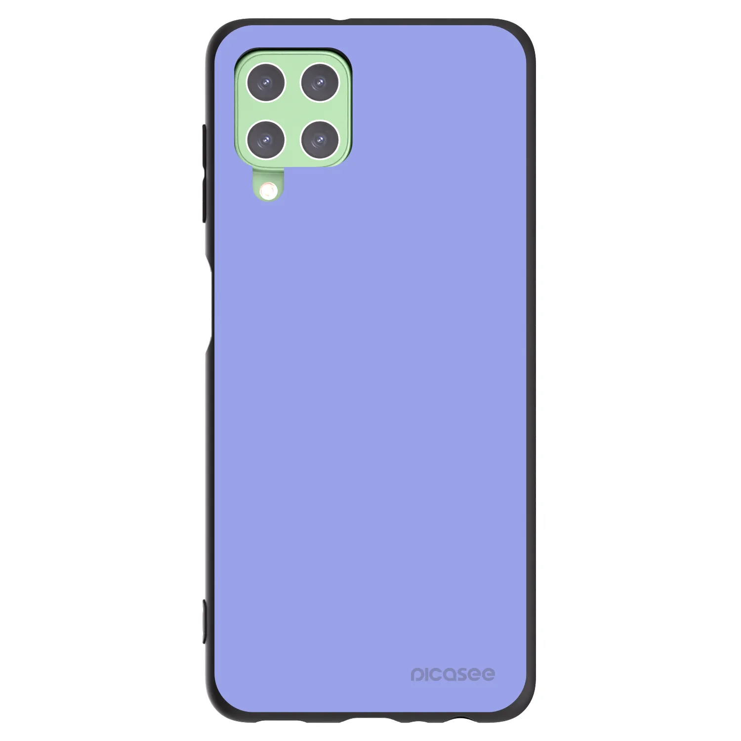 Picasee silikonowe czarne etui na Samsung Galaxy A22 A225F 4G - Sky Whisper