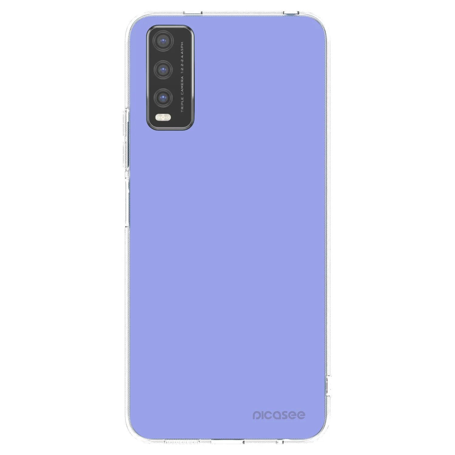 Picasee silikonowe przeźroczyste etui na Vivo Y20s - Sky Whisper