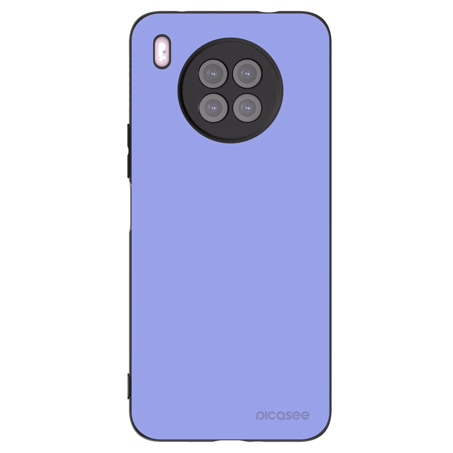 Picasee silikonowe czarne etui na Huawei Nova 8i - Sky Whisper
