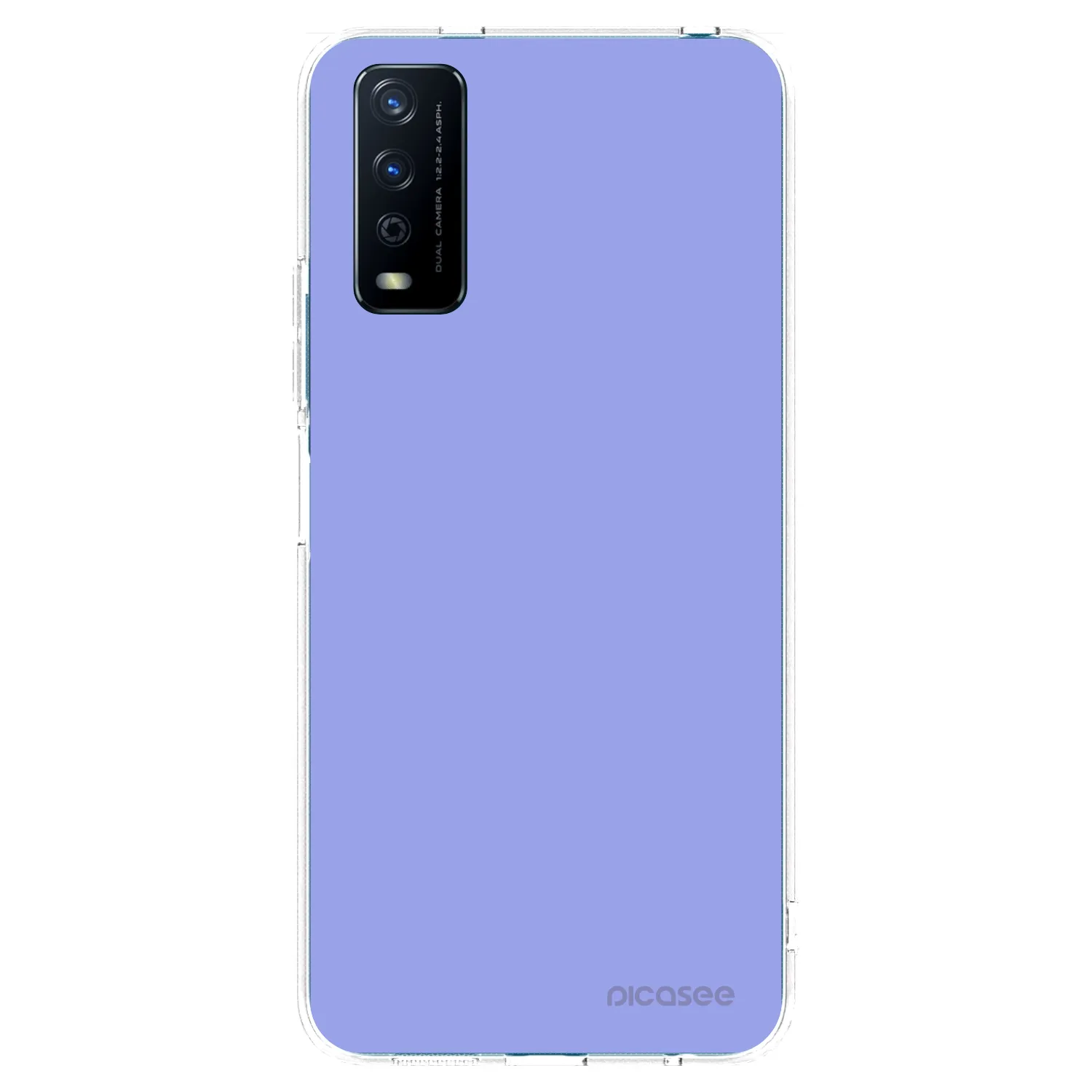 Picasee silikonowe przeźroczyste etui na Vivo Y11s - Sky Whisper