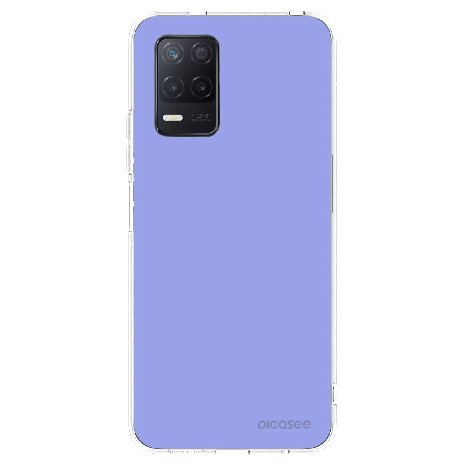 Picasee silikonowe przeźroczyste etui na Realme 8 5G - Sky Whisper