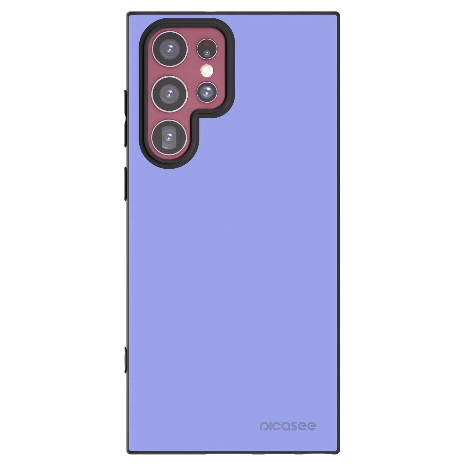 Picasee silikonowe czarne etui na Samsung Galaxy S22 Ultra 5G - Sky Whisper