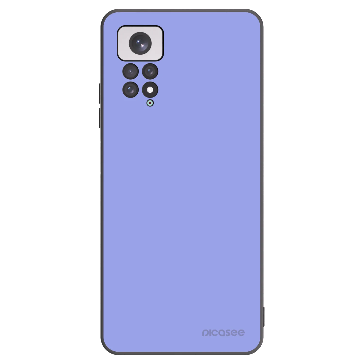 Picasee silikonowe czarne etui na Xiaomi Redmi Note 11 - Sky Whisper