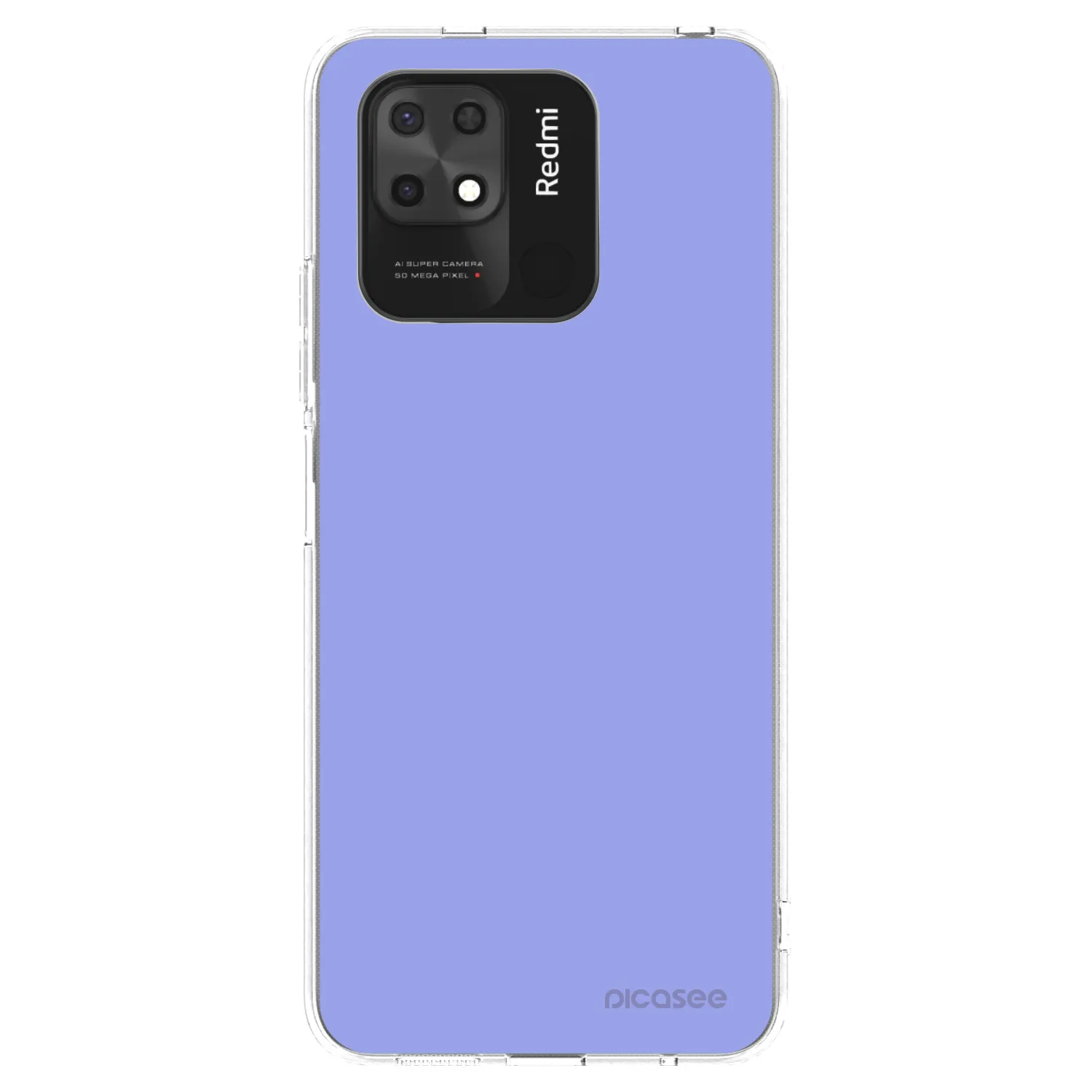 Picasee silikonowe przeźroczyste etui na Xiaomi Redmi 10C - Sky Whisper
