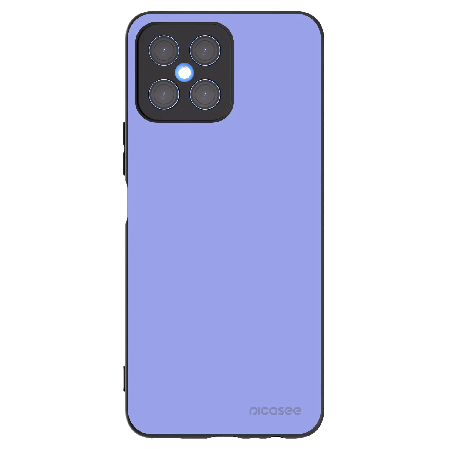 Picasee silikonowe czarne etui na Honor X8 4G - Sky Whisper