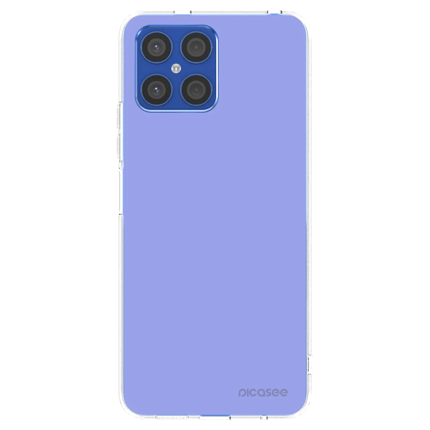 Picasee silikonowe przeźroczyste etui na Honor X8 4G - Sky Whisper