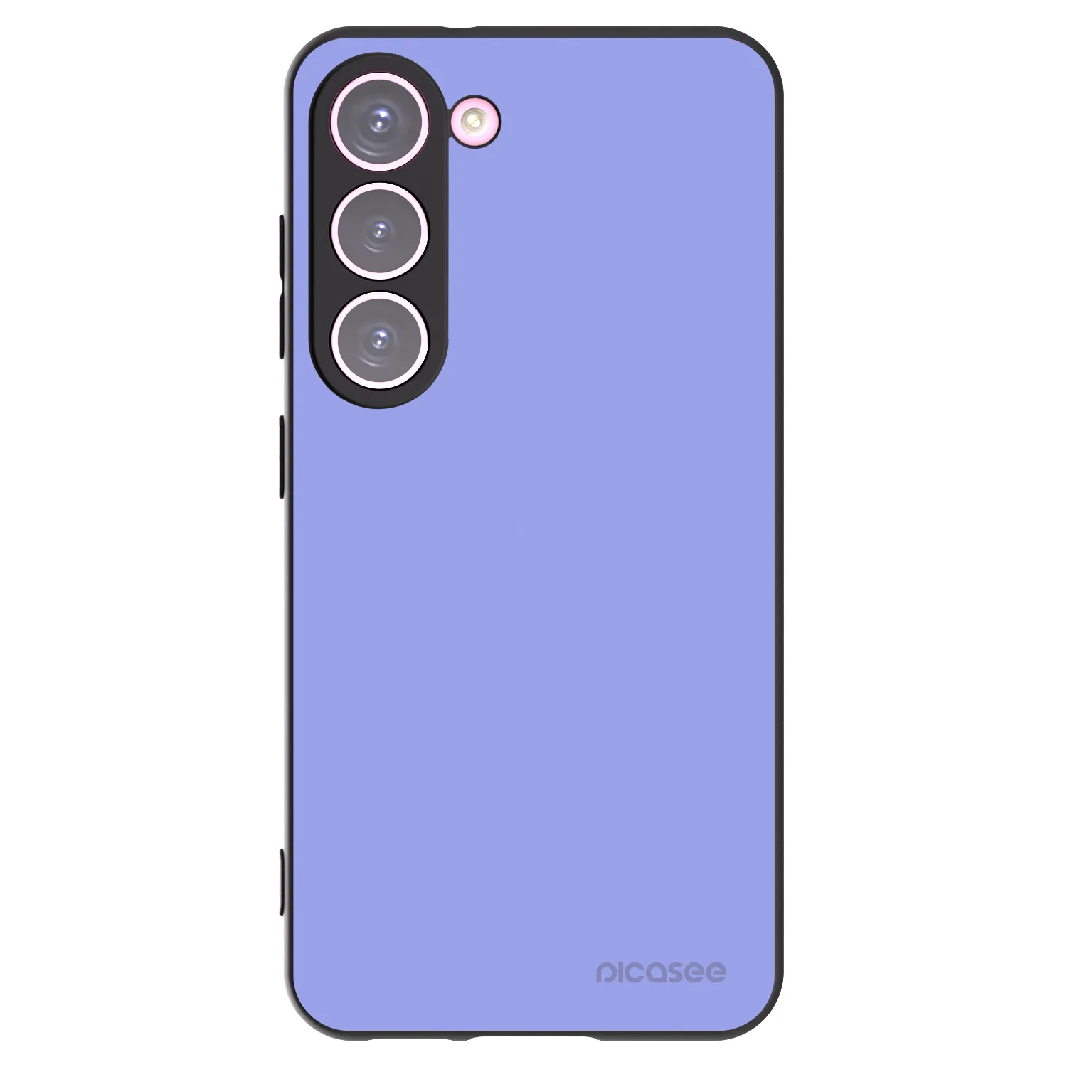 Picasee silikonowe czarne etui na Samsung Galaxy S23 5G - Sky Whisper