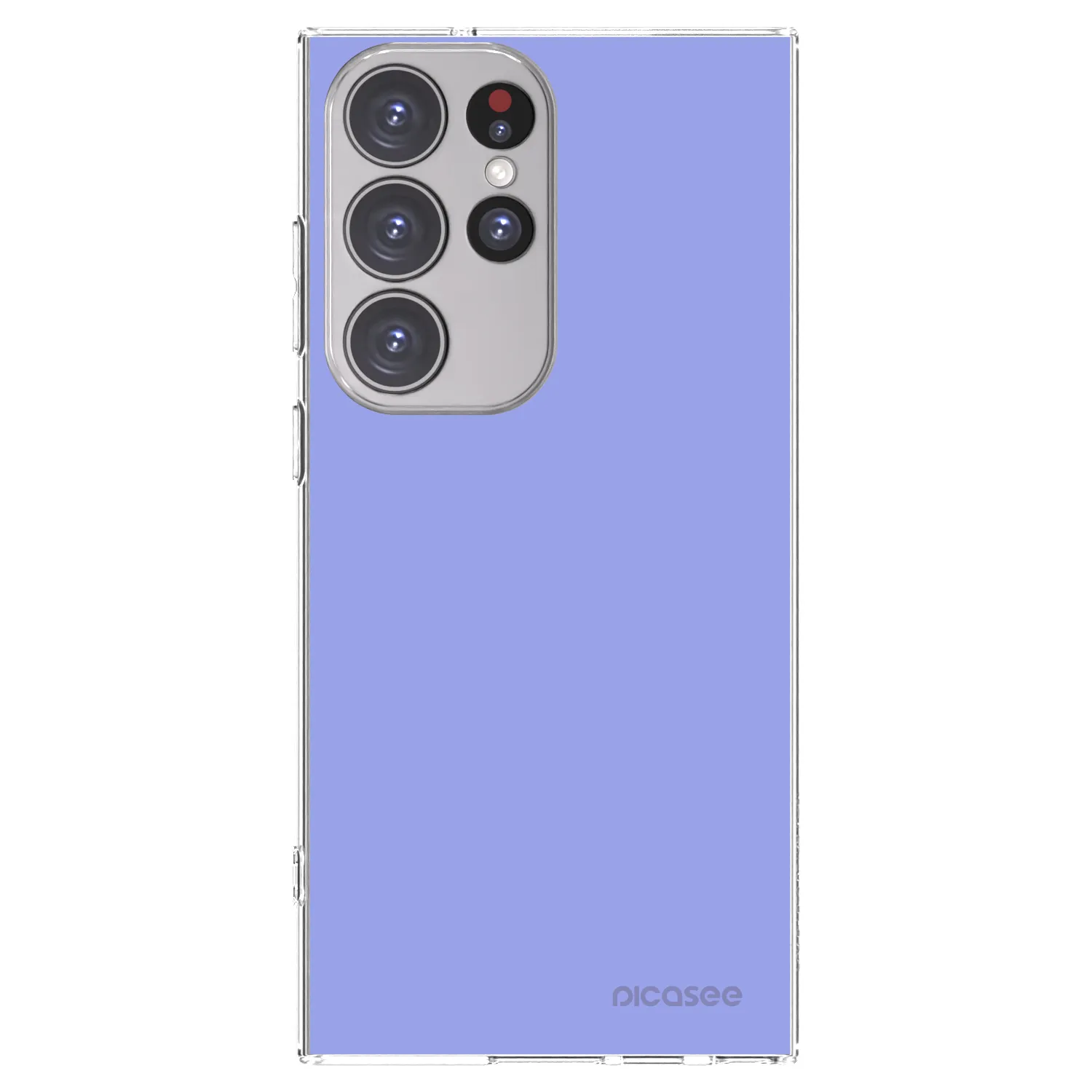 Picasee silikonowe przeźroczyste etui na Samsung Galaxy S23 Ultra 5G - Sky Whisper