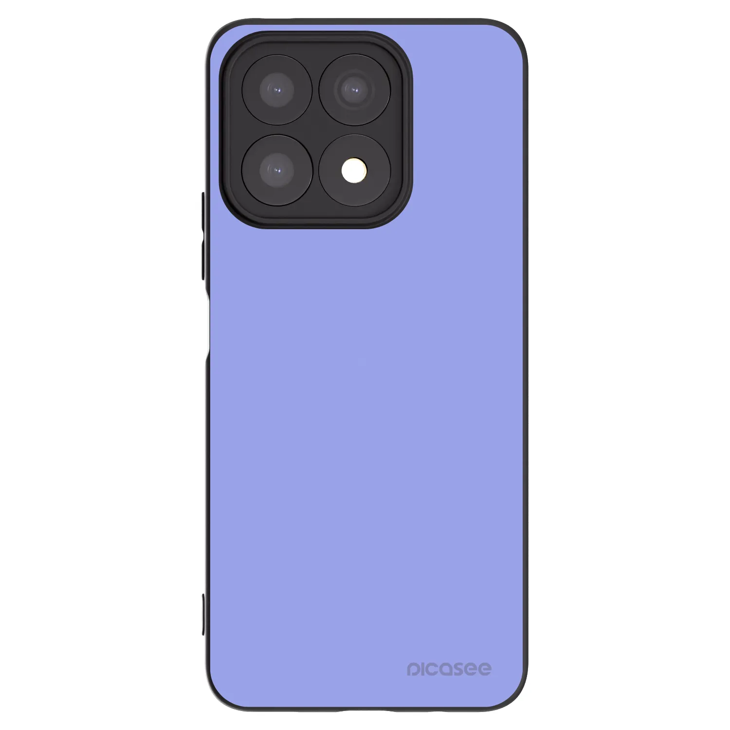 Picasee silikonowe czarne etui na Honor X8a - Sky Whisper
