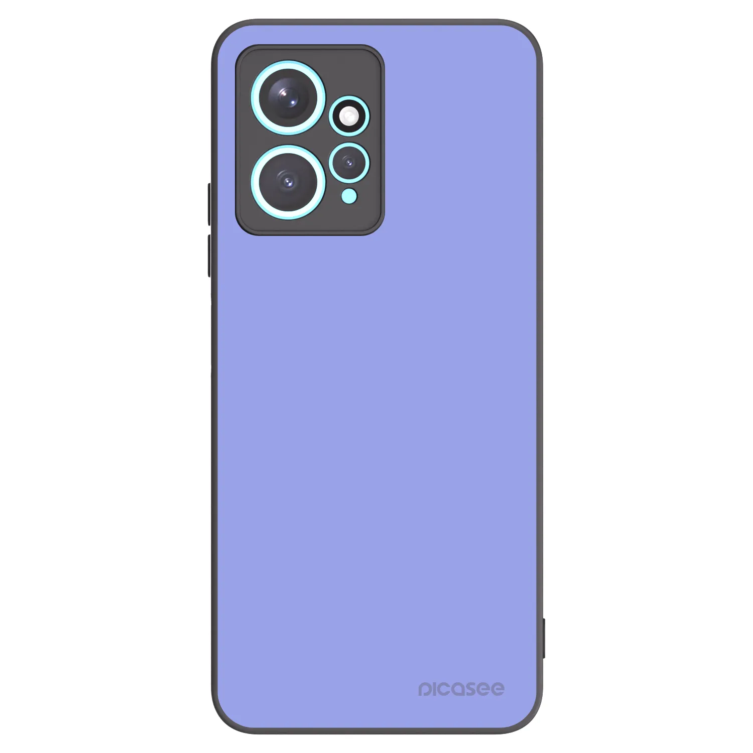 Picasee silikonowe czarne etui na Xiaomi Redmi Note 12 4G - Sky Whisper