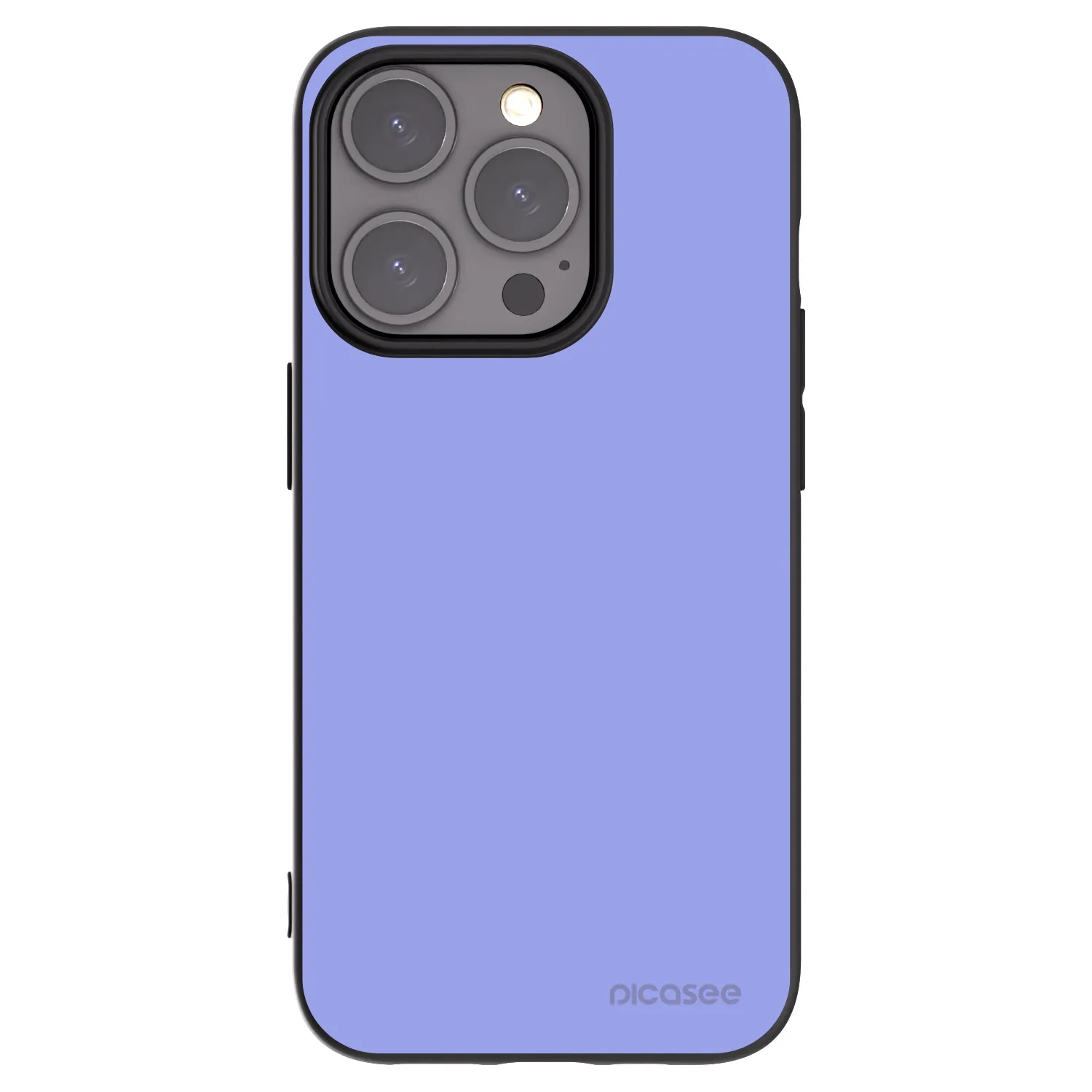 Picasee silikonowe czarne etui na Apple iPhone 15 Pro - Sky Whisper