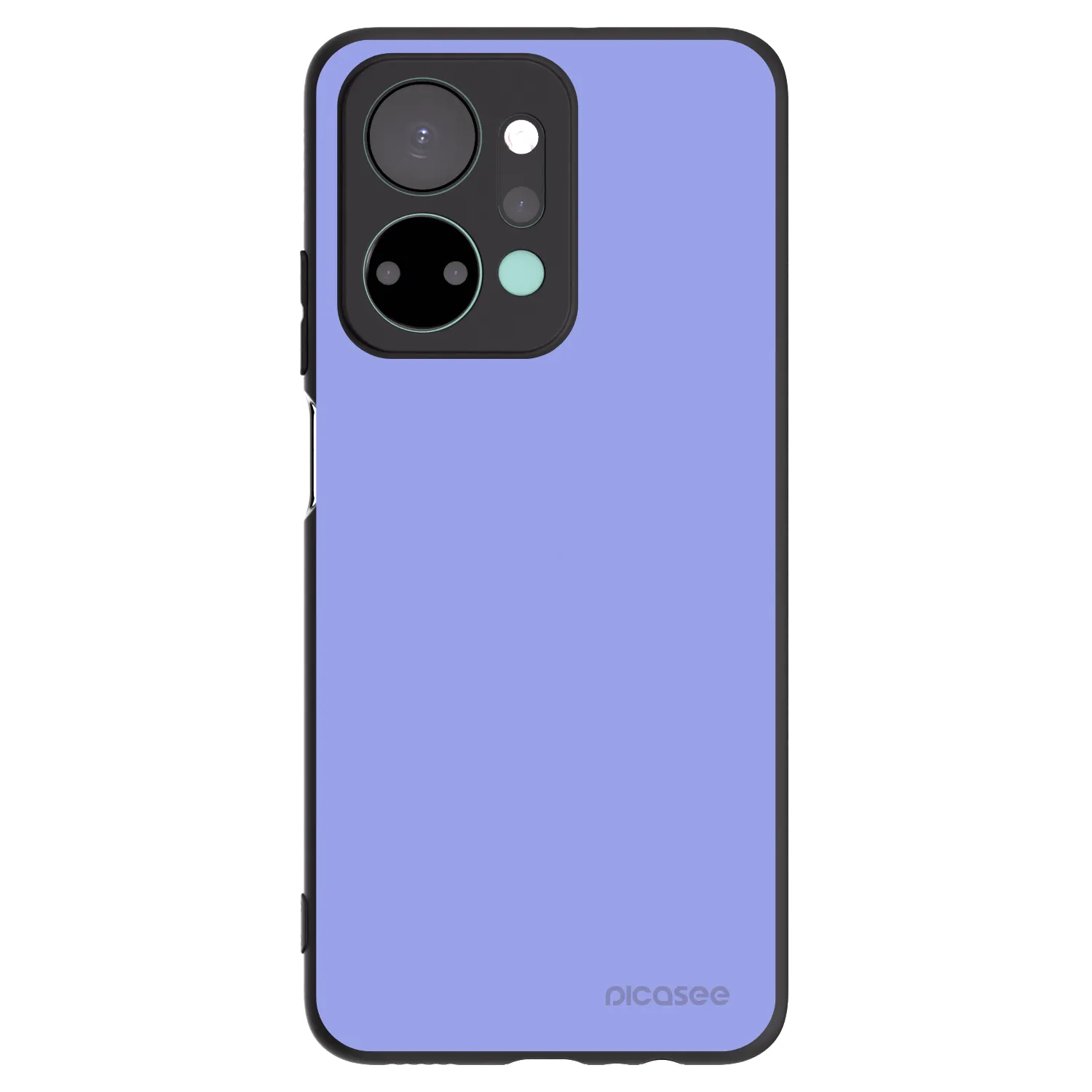 Picasee silikonowe czarne etui na Honor X7a - Sky Whisper