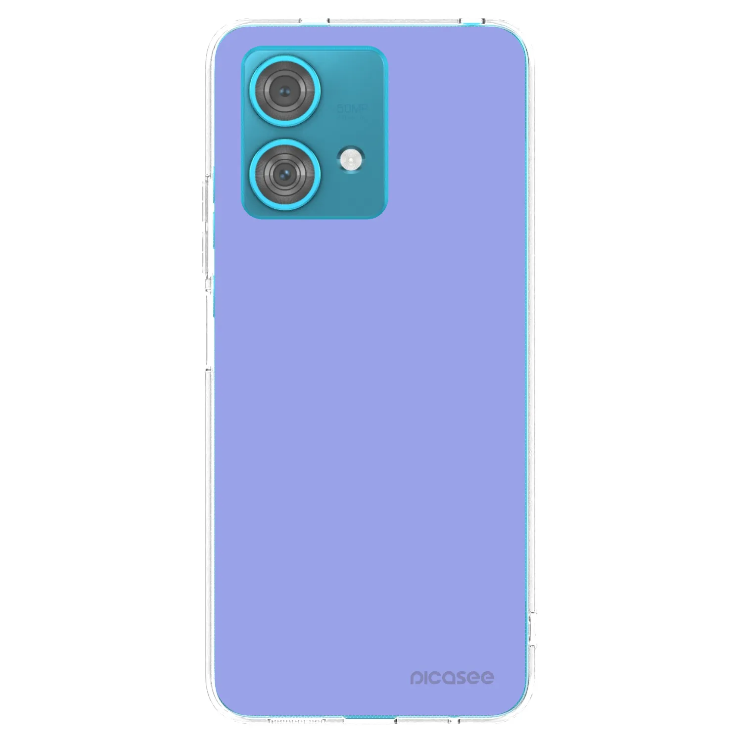 Picasee silikonowe przeźroczyste etui na Motorola Edge 40 Neo - Sky Whisper