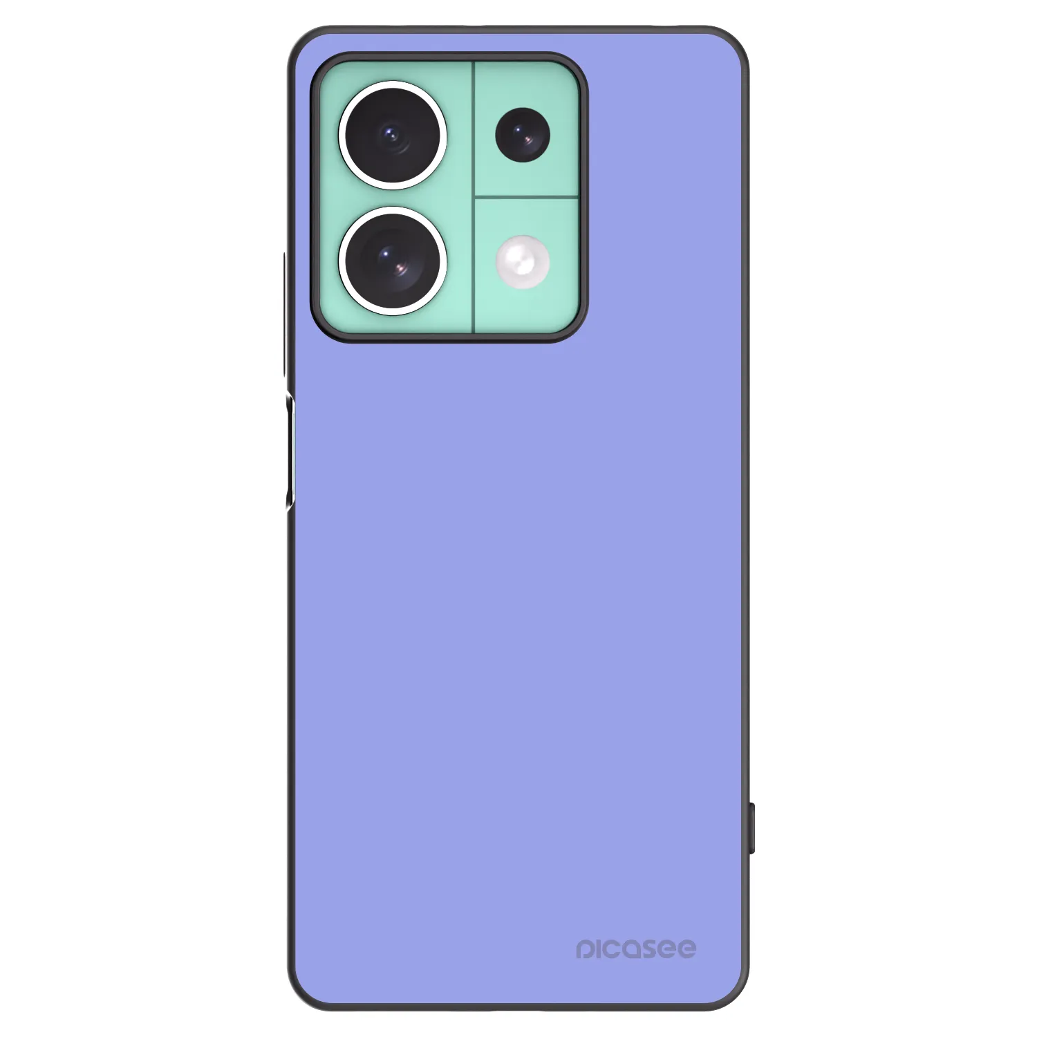 Picasee silikonowe czarne etui na Xiaomi Redmi Note 13 5G - Sky Whisper