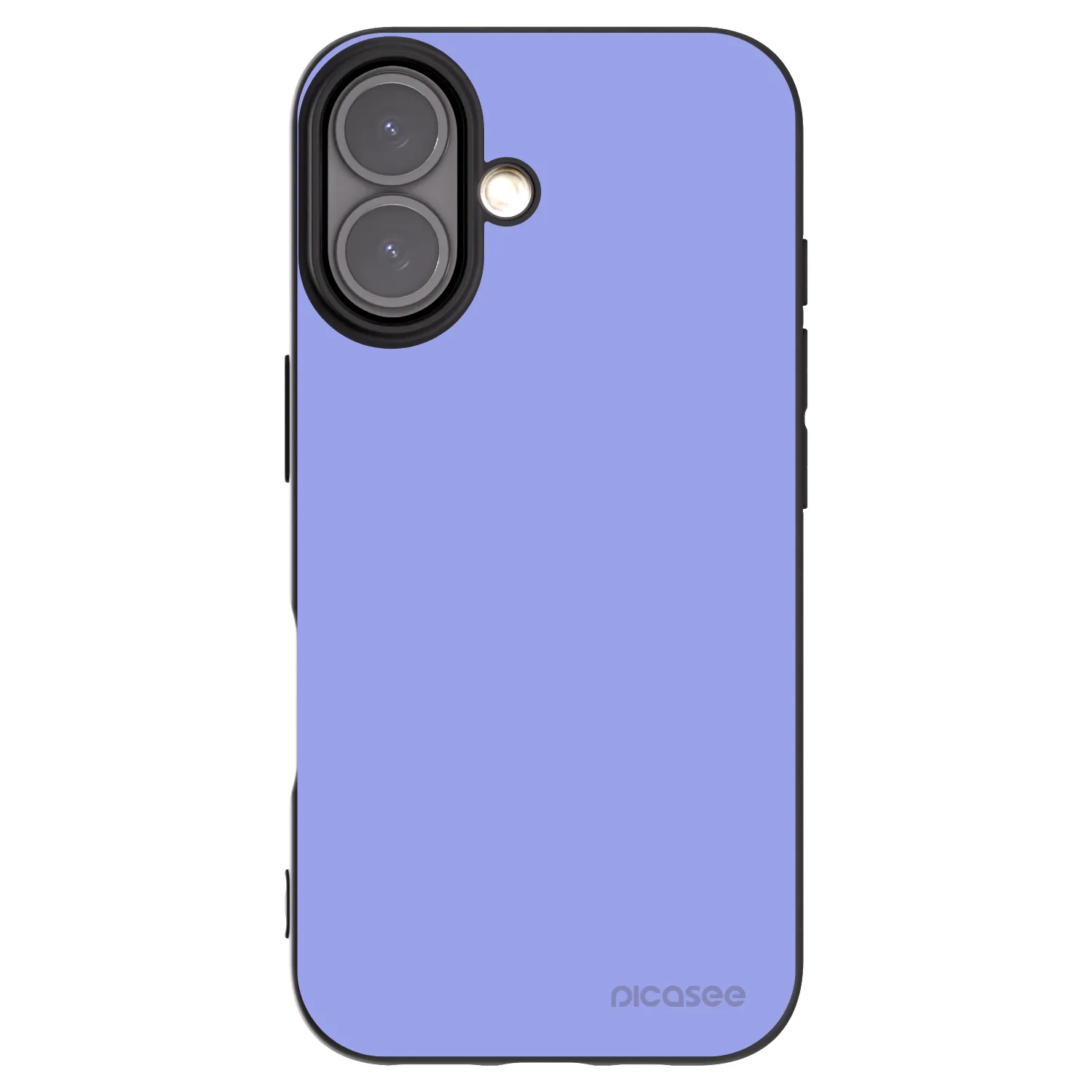 Picasee silikonowe czarne etui na Apple iPhone 16 - Sky Whisper