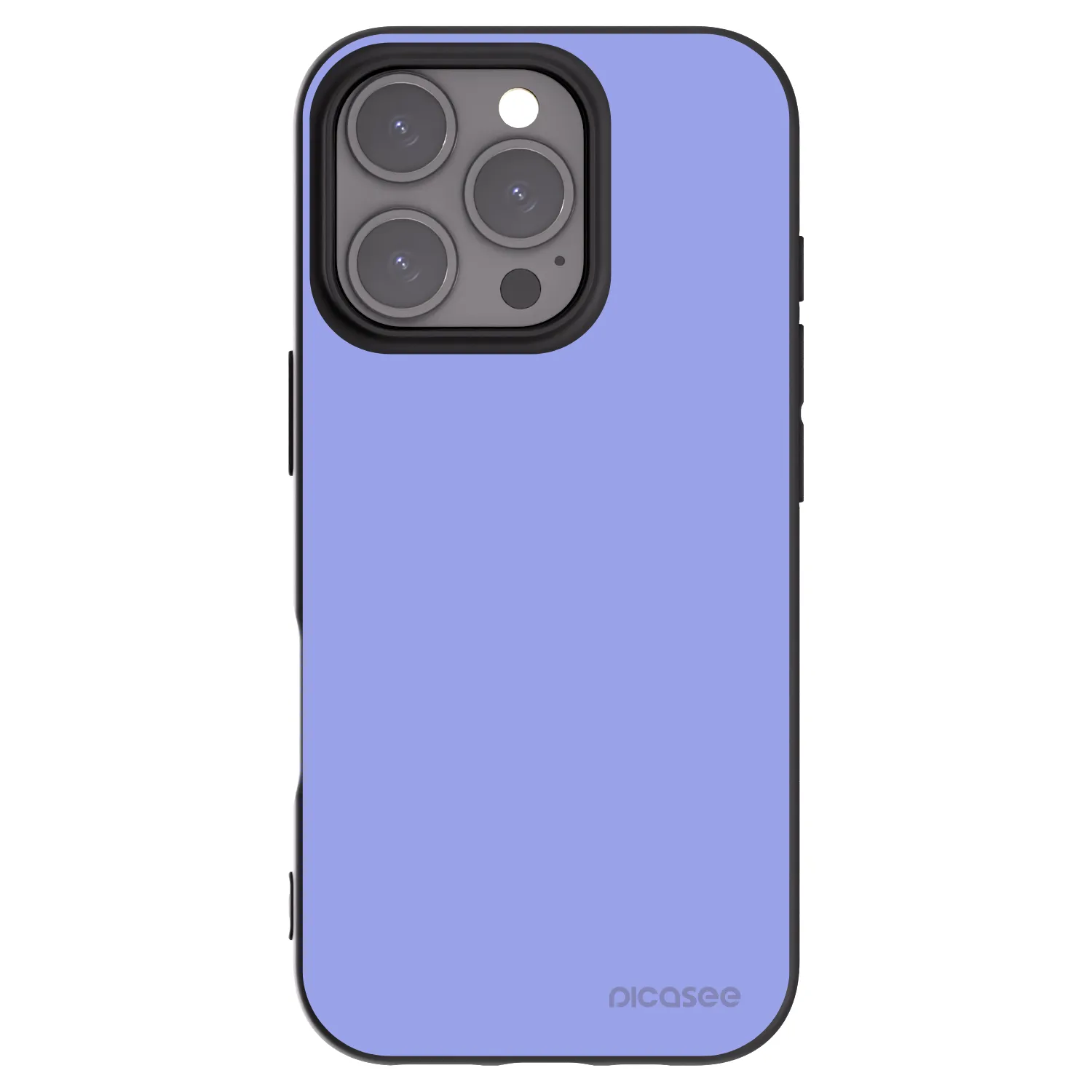Picasee silikonowe czarne etui na Apple iPhone 16 Pro - Sky Whisper