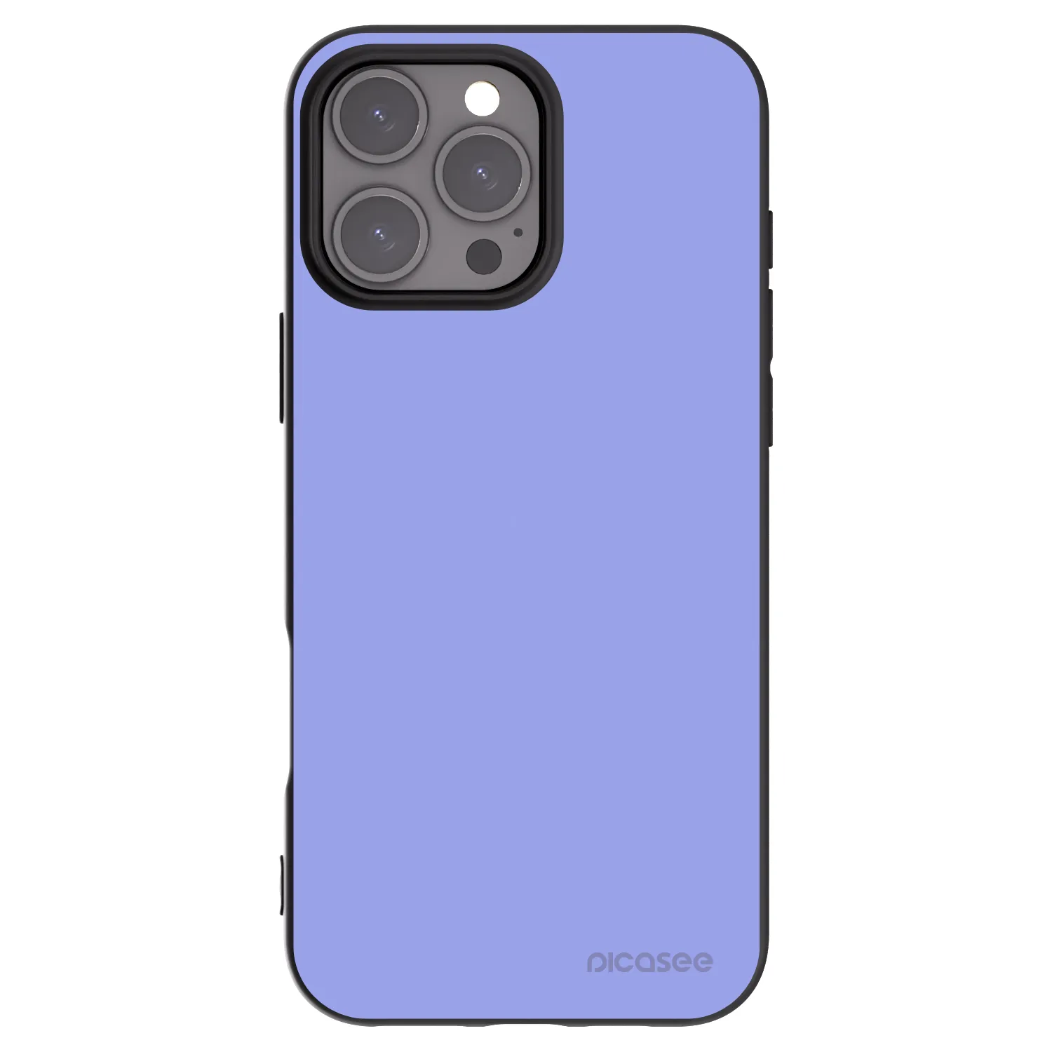 Picasee silikonowe czarne etui na Apple iPhone 16 Pro Max - Sky Whisper