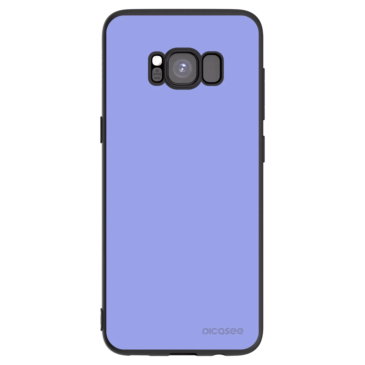 Picasee silikonowe czarne etui na Samsung Galaxy S8 G950F - Sky Whisper