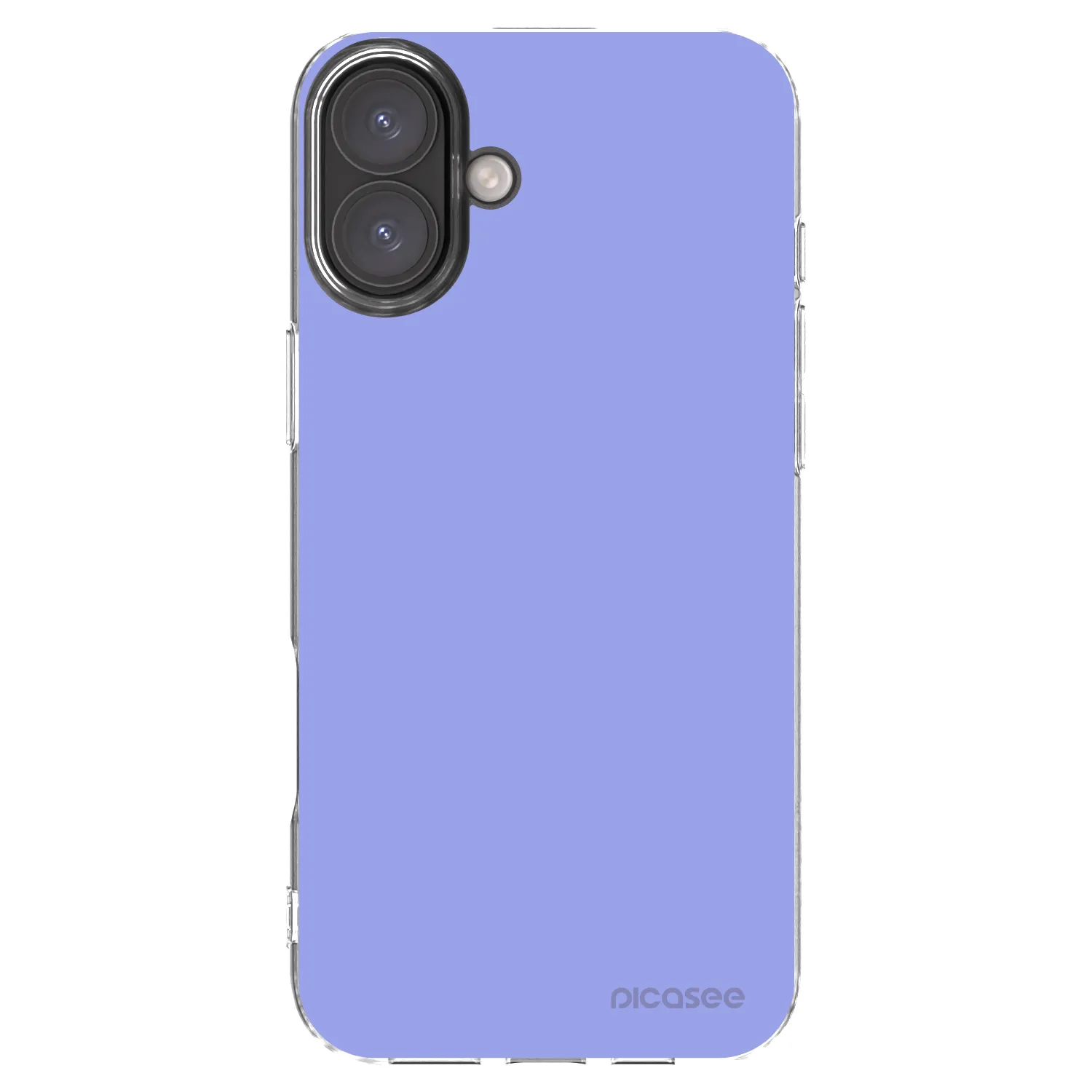 Picasee silikonowe przeźroczyste etui na Apple iPhone 16 Plus - Sky Whisper