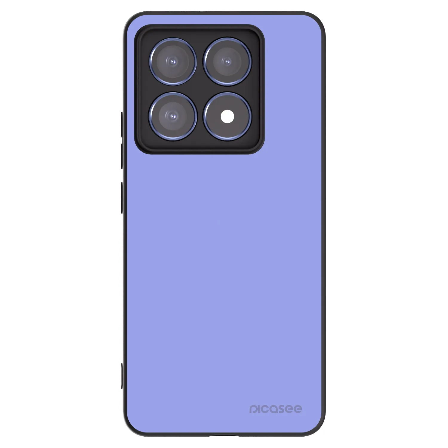 Picasee silikonowe czarne etui na Xiaomi 14T Pro - Sky Whisper