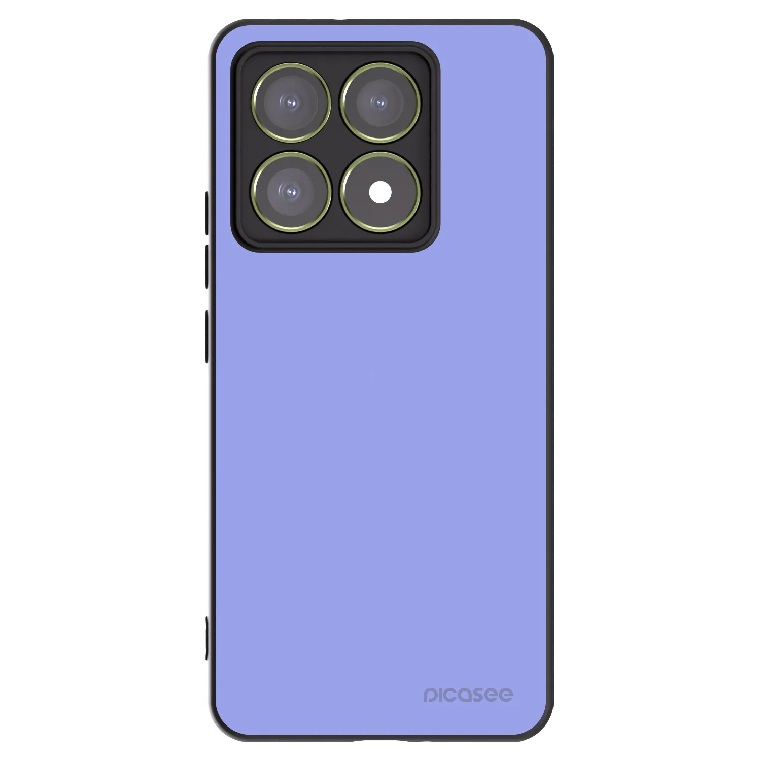 Picasee silikonowe czarne etui na Xiaomi 14T - Sky Whisper