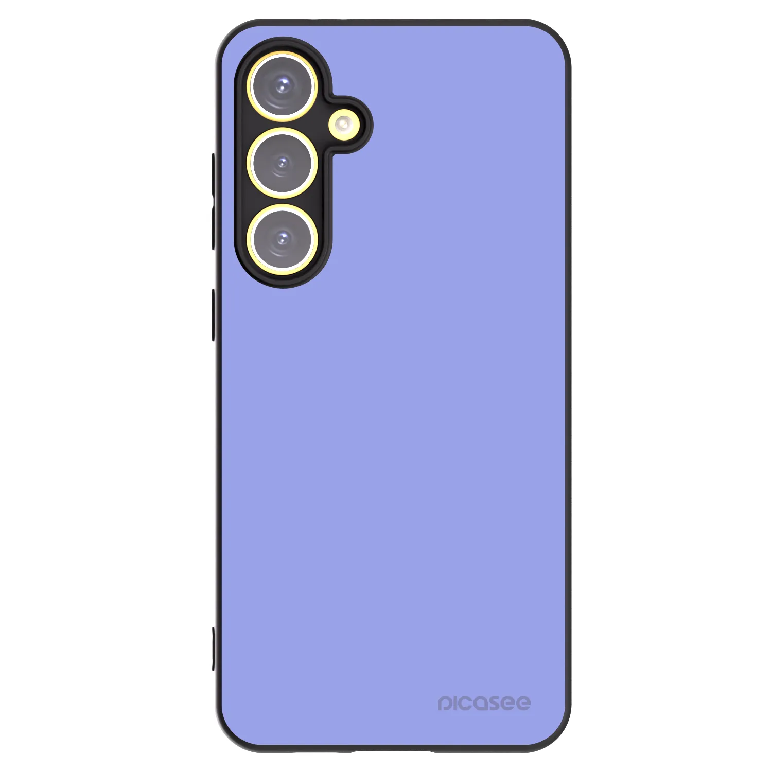 Picasee silikonowe czarne etui na Samsung Galaxy S24 FE S721B - Sky Whisper