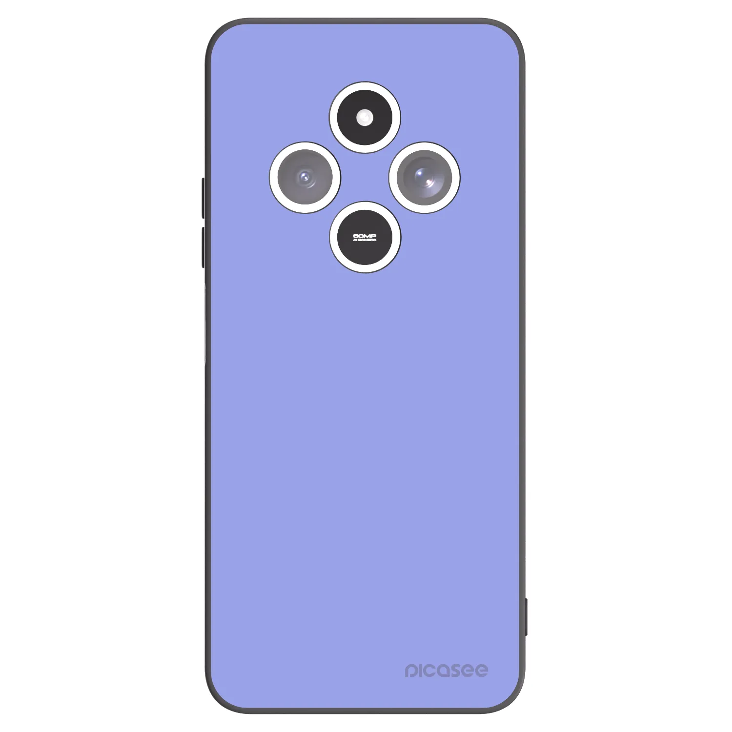 Picasee silikonowe czarne etui na Xiaomi Redmi 14C - Sky Whisper