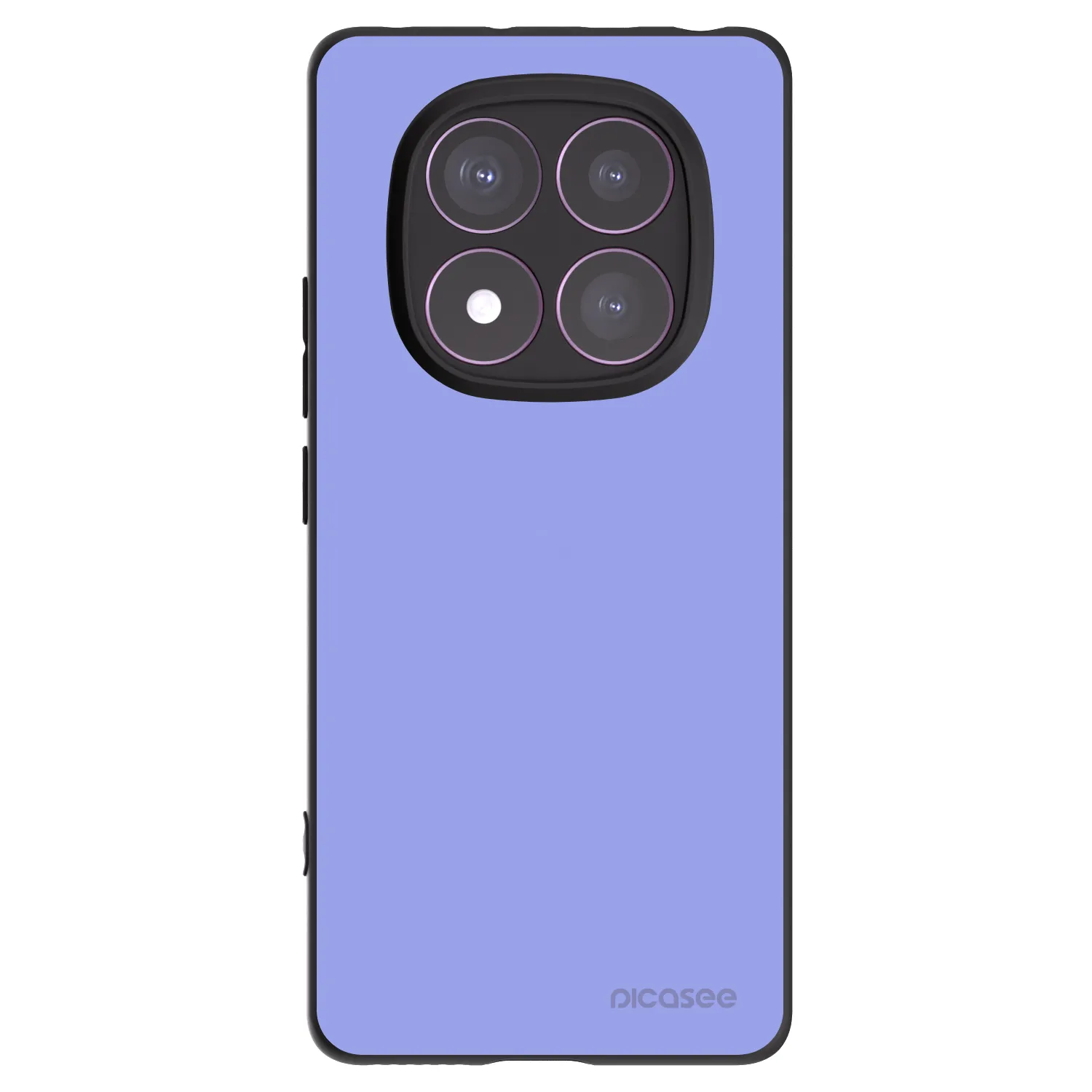 Picasee silikonowe czarne etui na Xiaomi Redmi Note 14 Pro 4G - Sky Whisper