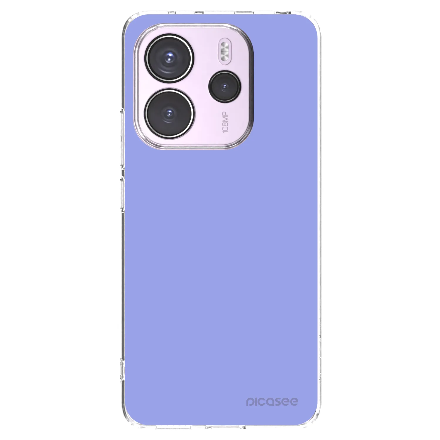 Picasee silikonowe przeźroczyste etui na Xiaomi Redmi Note 14 4G - Sky Whisper