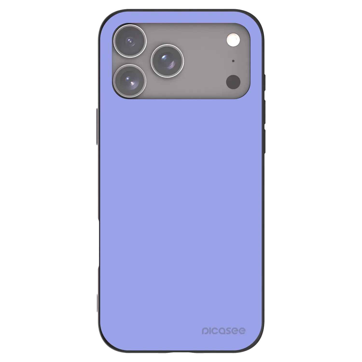 Picasee silikonowe czarne etui na Apple iPhone 17 Pro Max - Sky Whisper