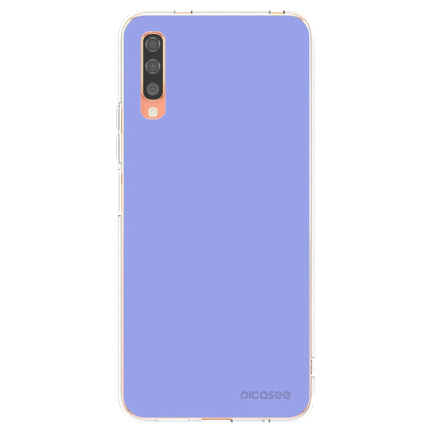 Picasee silikonowe przeźroczyste etui na Samsung Galaxy A70 A705F - Sky Whisper