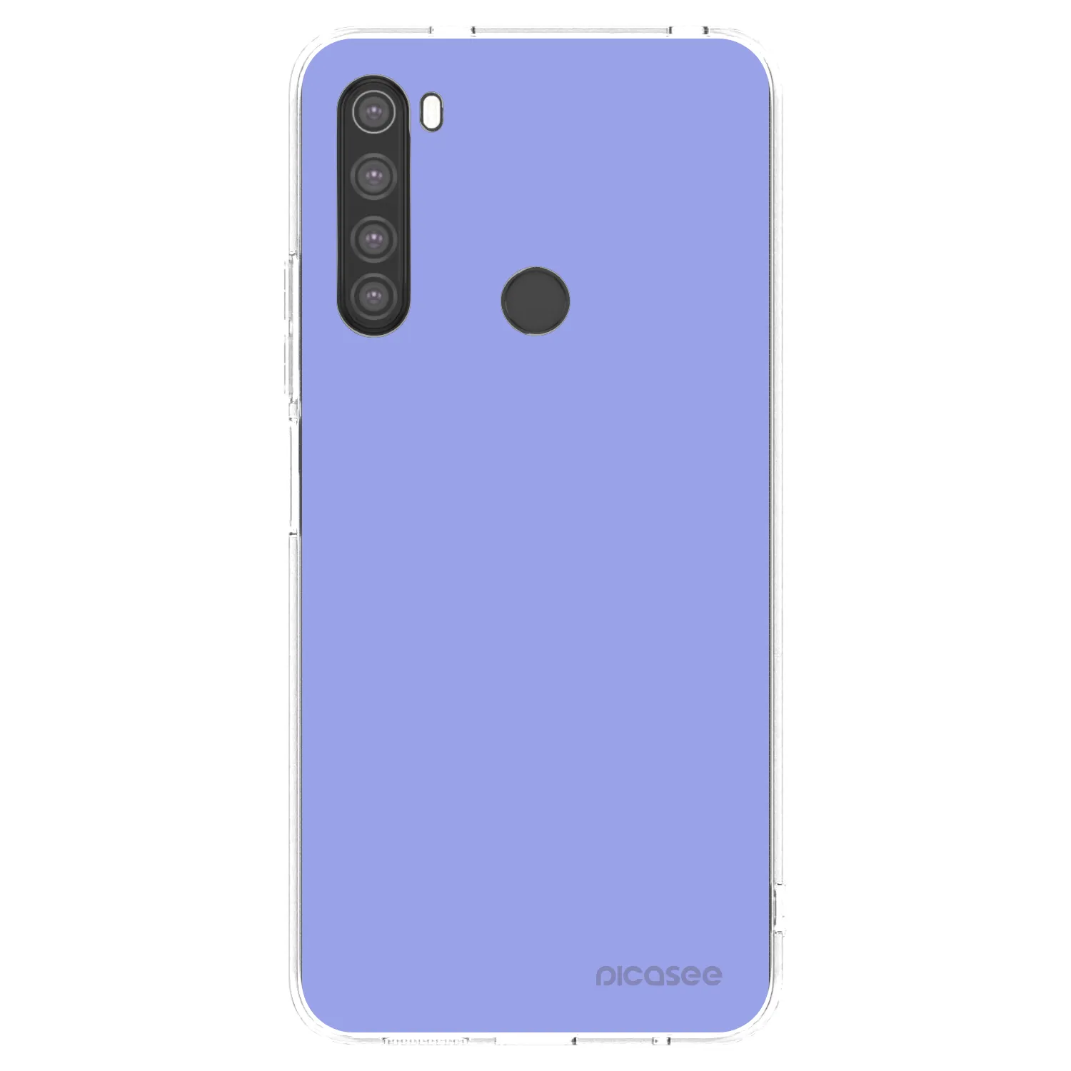 Picasee silikonowe przeźroczyste etui na Xiaomi Redmi Note 8 - Sky Whisper