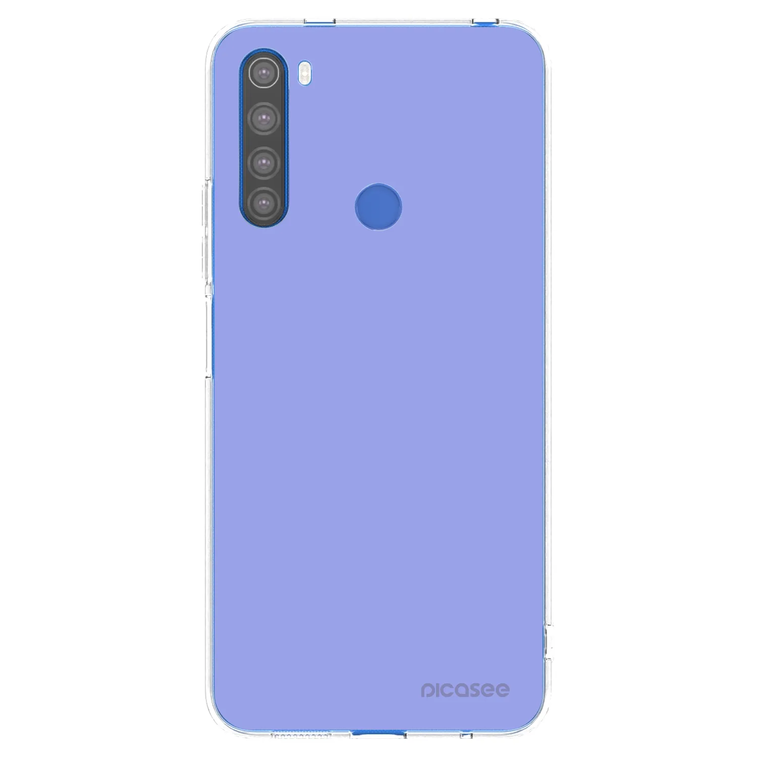 Picasee silikonowe przeźroczyste etui na Xiaomi Redmi Note 8T - Sky Whisper