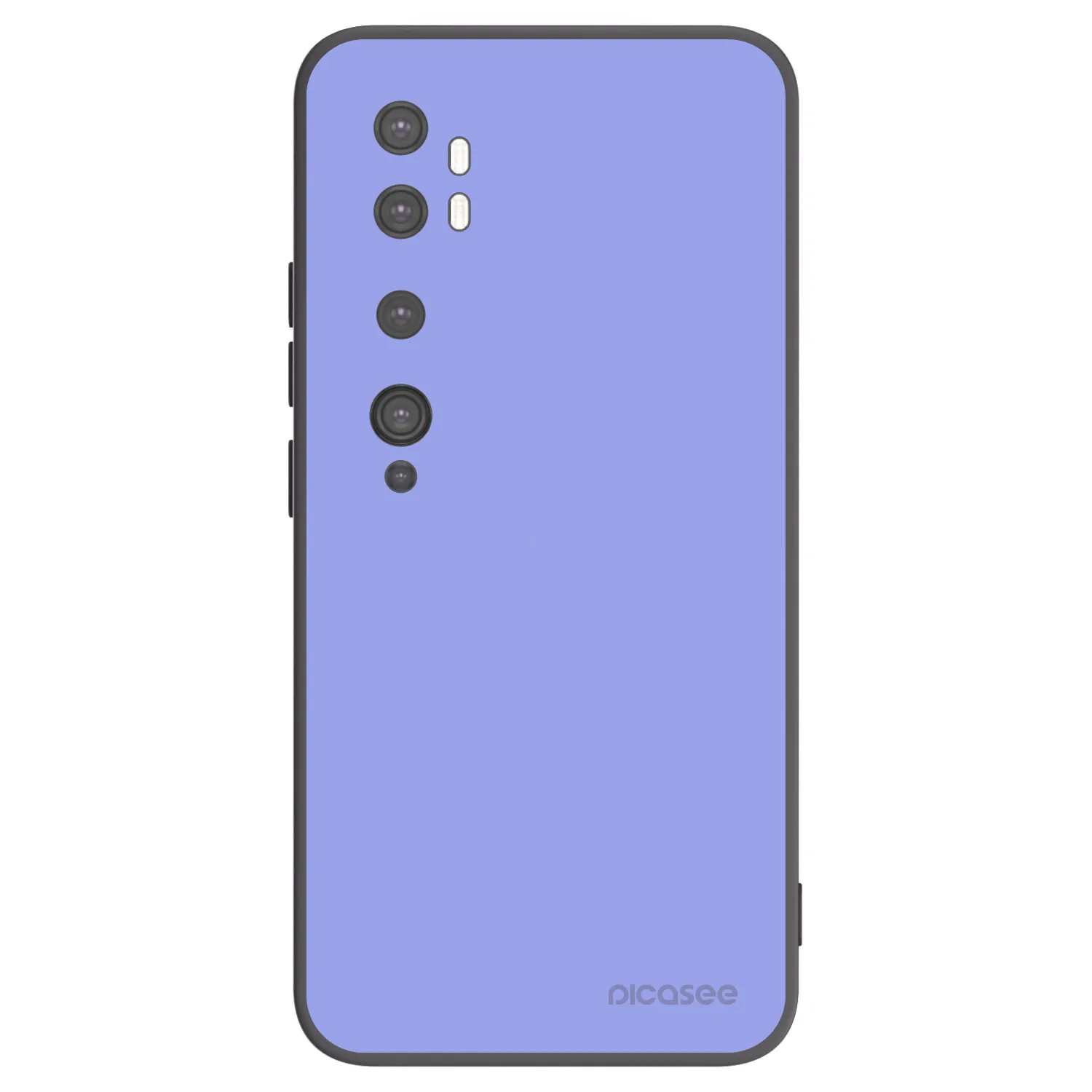 Picasee silikonowe czarne etui na Xiaomi Mi Note 10 (Pro) - Sky Whisper