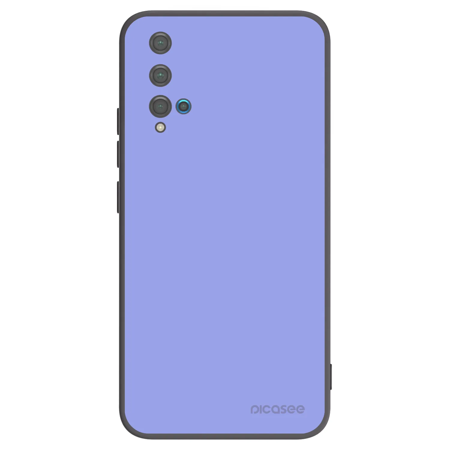 Picasee silikonowe czarne etui na Huawei Nova 5T - Sky Whisper