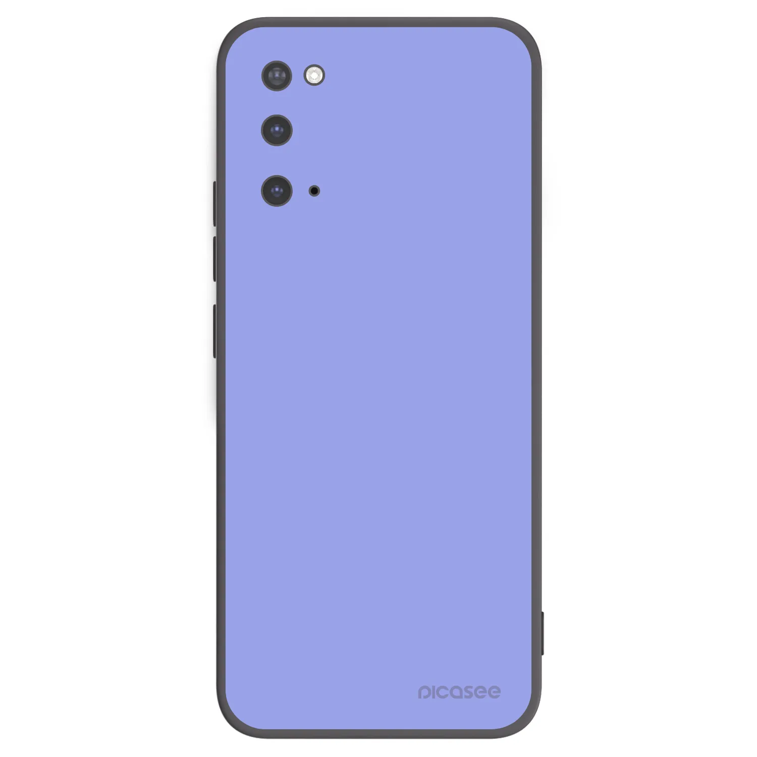 Picasee silikonowe czarne etui na Samsung Galaxy S20 G980F - Sky Whisper