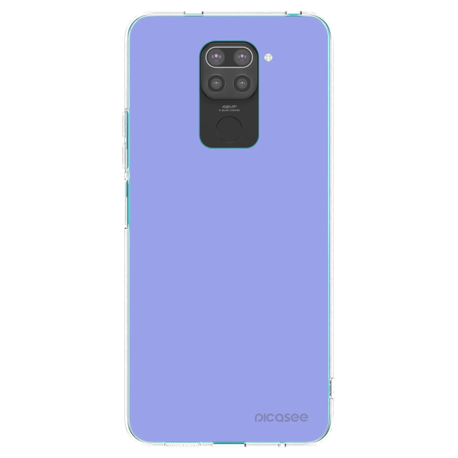 Picasee silikonowe czarne etui na Xiaomi Redmi Note 9 - Sky Whisper